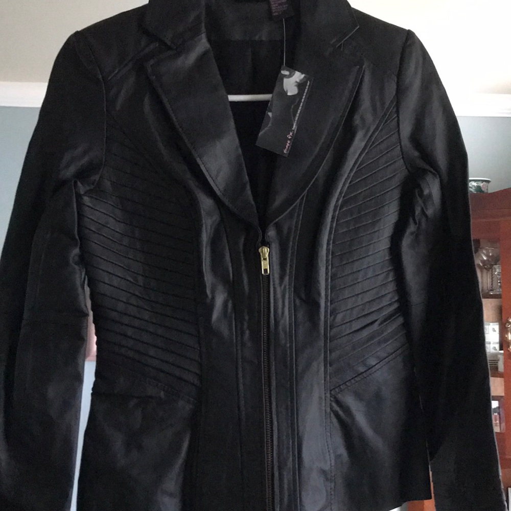 Leather jacket